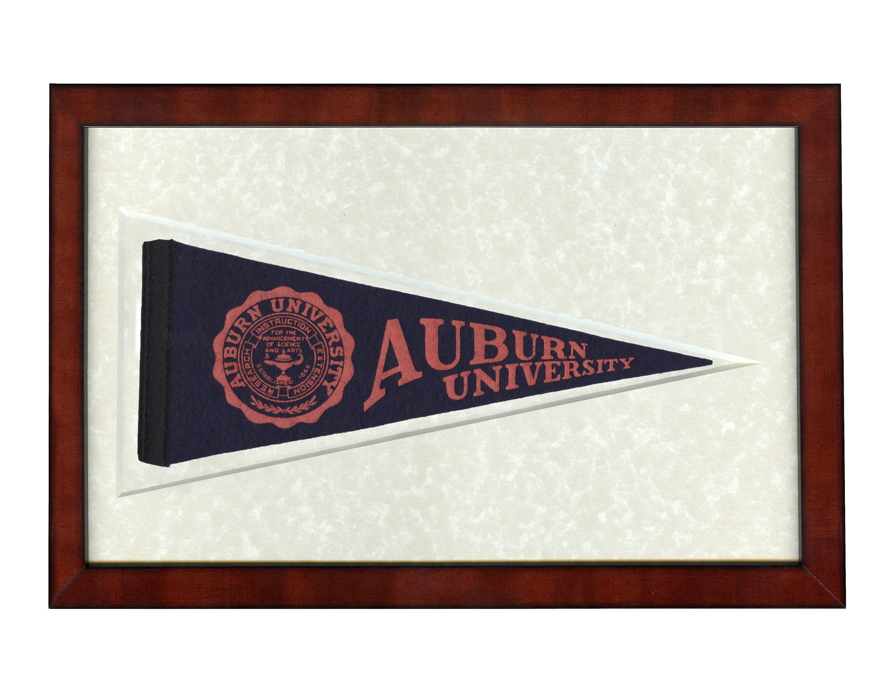 Vintage Auburn University Pennant circa 1950s | Etsy