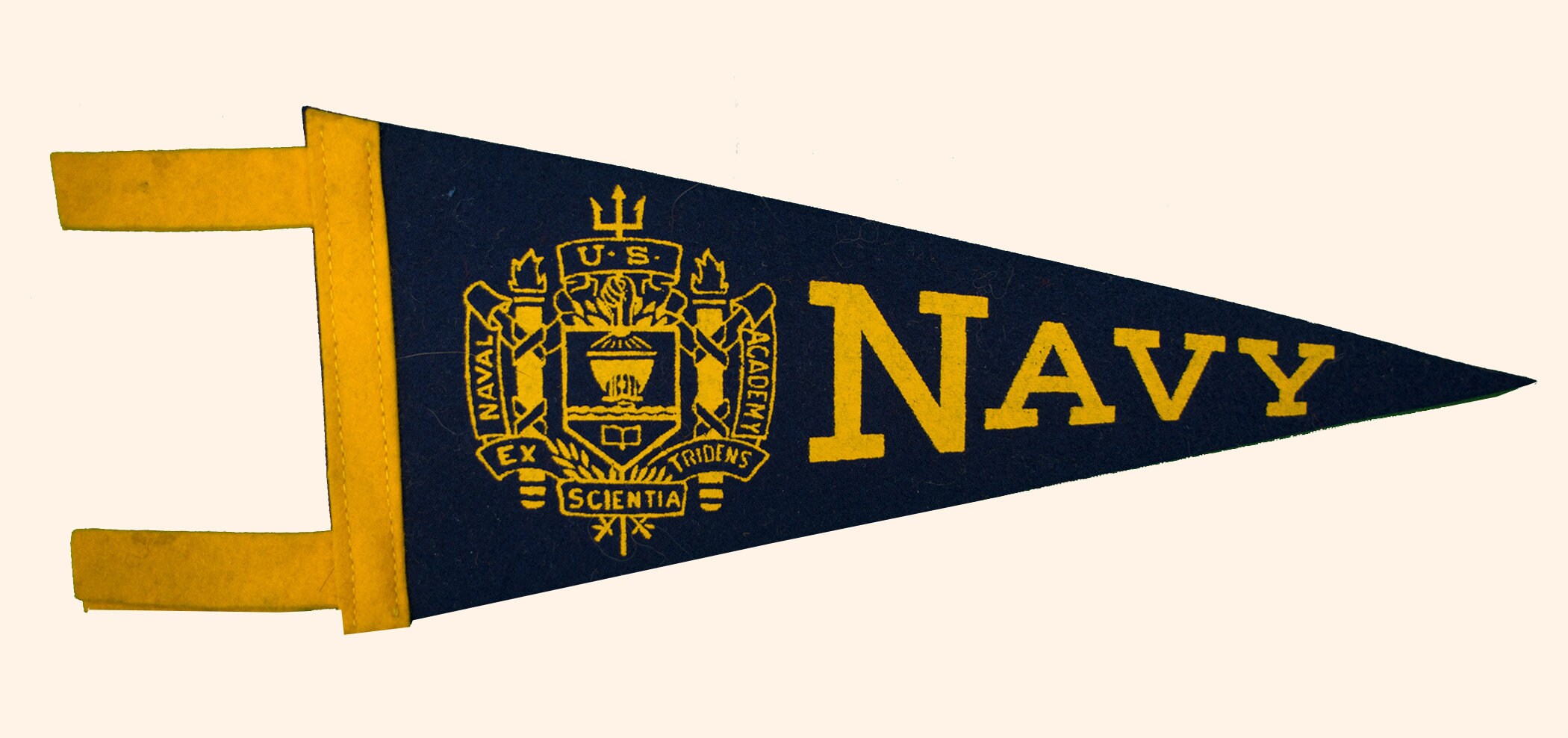 Vintage United States Naval Academy Pennant circa Etsy UK