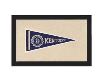 Vintage University of Kentucky Pennant