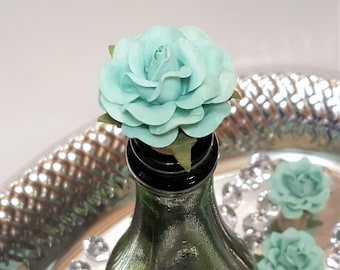 Assorted Rose Bottle Stoppers | Graduation Party Favors | Bridesmaid Proposal Box Stuffers | Bachelorette Party & Wine Tasting Favors.