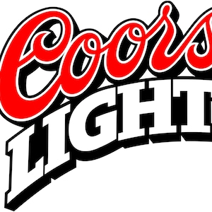 Coors Light Cornhole Decals (Set of 2)