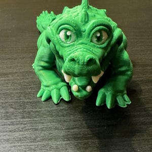 Crocodile Toy - Articulated 3D printed