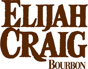 Elijah Craig Bourbon Cornhole Decals (Set of 2)