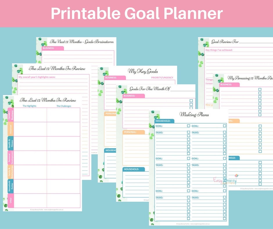 Goal plan