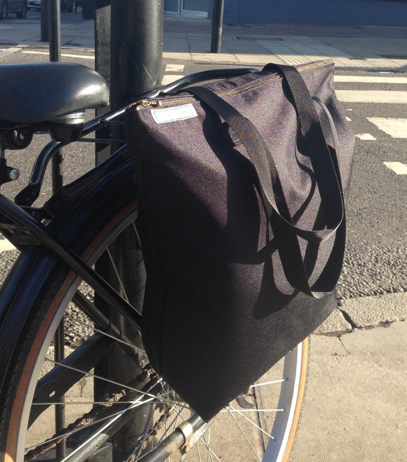 Waterproof Bicycle pannier bag & shoulder tote kordura Etsy