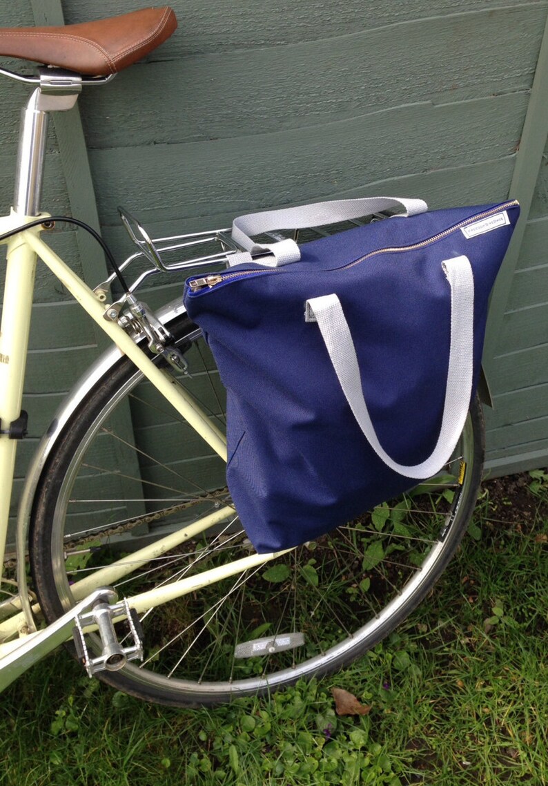 Waterproof Bicycle pannier bag & shoulder tote kordura Etsy