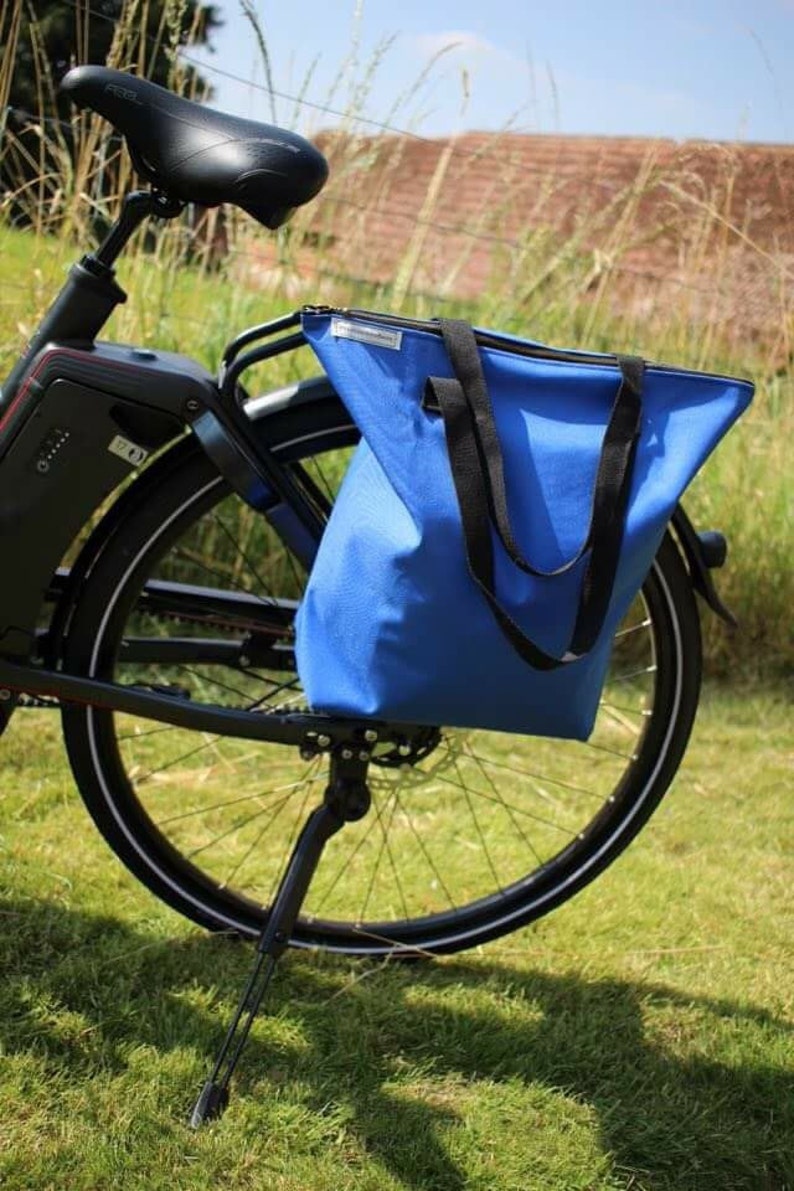 Waterproof Bicycle pannier bag & shoulder tote kordura Etsy