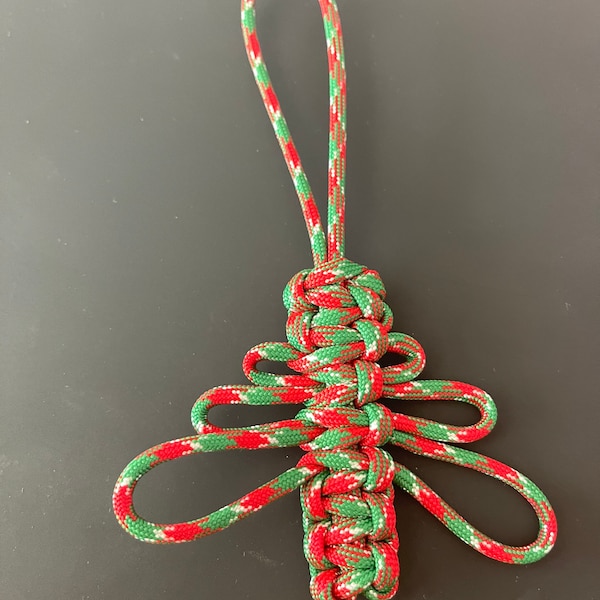 Paracord Christmas tree ornament by Paige’s paracord