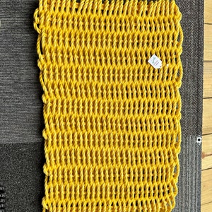 Yellow door mats 29x19