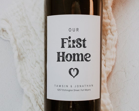 Wine Labels - Connie &amp; Joan ~ DIY