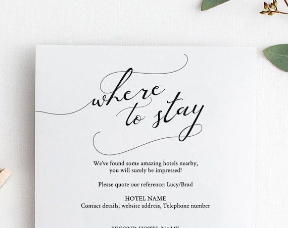 rsvp enclosure cards connie joan diy accommodations cards for weddings