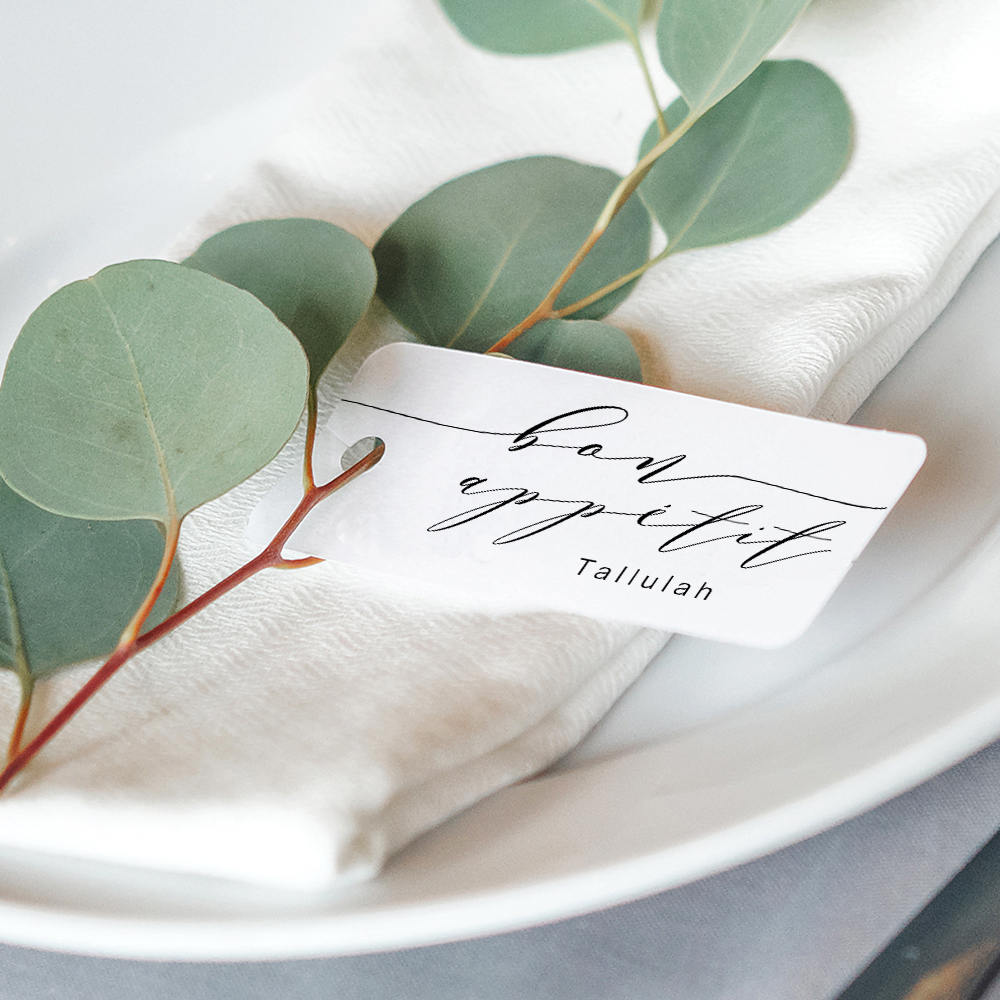 Table Name Tags Template Free