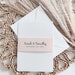 DIY Printable Belly Band Template, Wedding Invitation Wrappers Belly ...