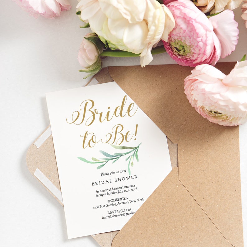 Greenery Printable Wedding Programs Garden Wedding Program Edit in WORD or PAGES Wedding Programs Template