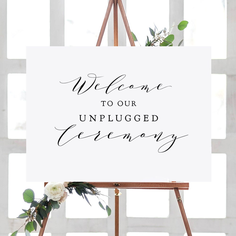 printable unplugged ceremony printable unplugged ceremony