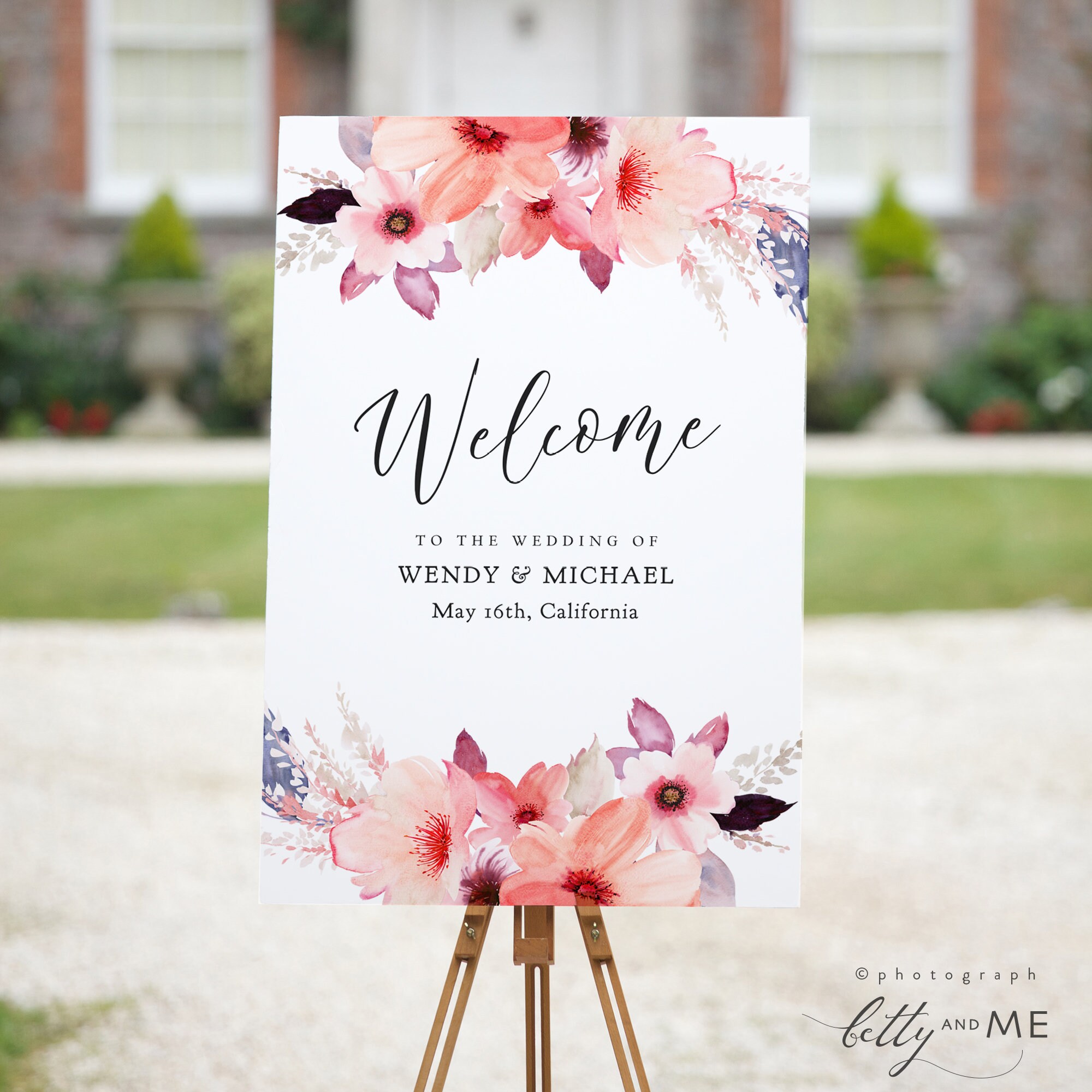 Free Printable Wedding Welcome Sign Best Design Ideas