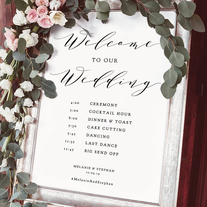 Wedding Cards and Gifts Sign, Wedding Signage 5x7 and 8x10, Wedding Sign printable wedding sign, Wedding, Download and Print zdjęcie 8