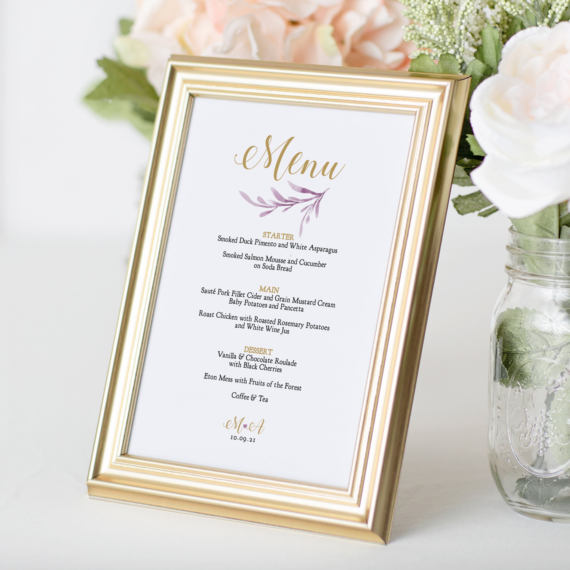 Wedding Card Size Template