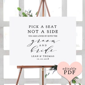 Wedding Cards and Gifts Sign, Wedding Signage 5x7 and 8x10, Wedding Sign printable wedding sign, Wedding, Download and Print image 4