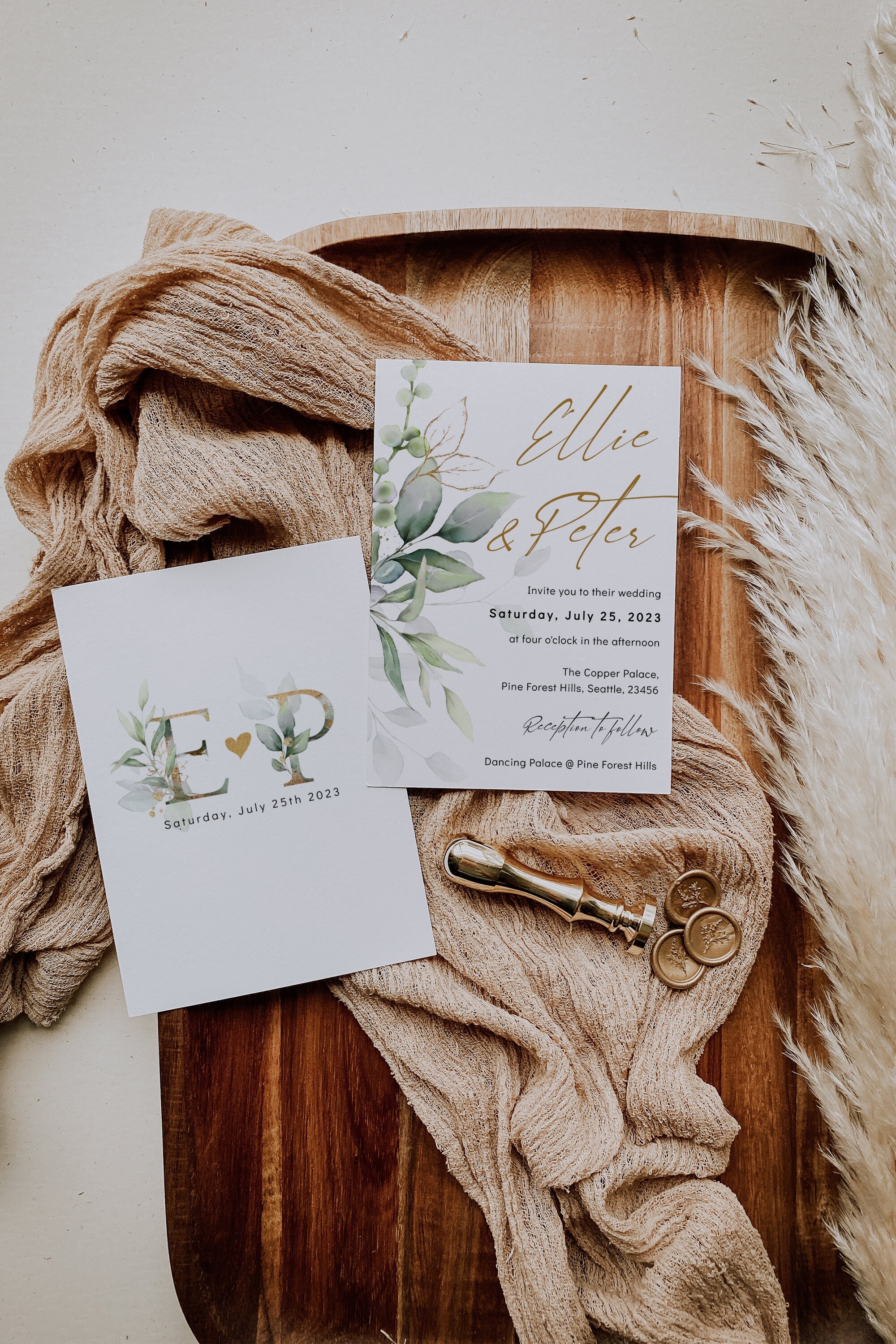 Initial Wedding Invitation Templates Printable Double Sided Wedding Initial Wedding Invitation Templates Printable Double Sided Wedding