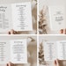 Booklet Wedding Program Template Church Order of Service - Etsy UK