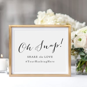 Oh Snap Printable Instant Download Template. 3 Sizes Sweet - Etsy