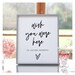 Wish You Were Here Sign, Printable Memorial Sign, Memory Table Signs ...