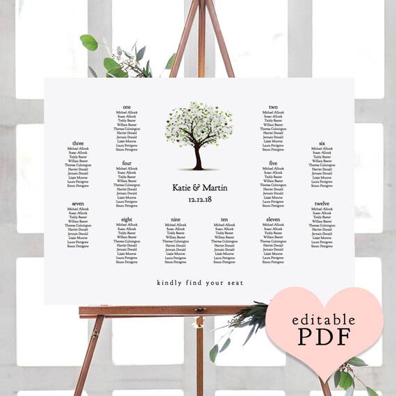 Love Seating Chart