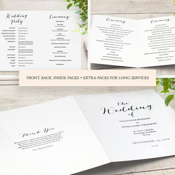 Wedding Church Programs Template from i.etsystatic.com