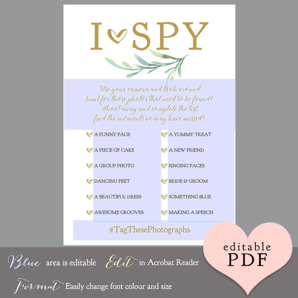 i-spy-wedding-game-i-spy-printable-sign-wedding-signs-8x10-4x9-and