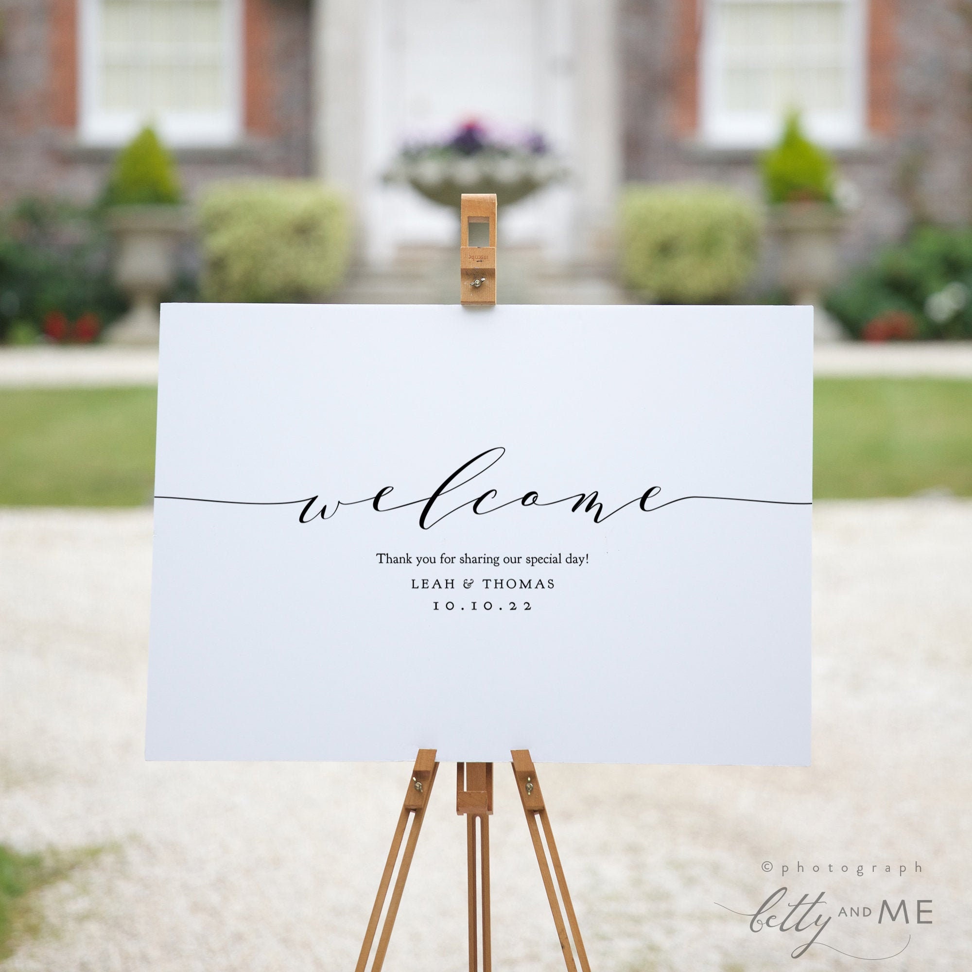 minimalist-wedding-welcome-sign-template-modern-wedding-welcome-sign