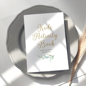Wedding Kids Activity Book