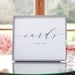 Wedding Cards Sign, Printable Wedding Signage 4x6, 5x7, 8x10, Cards ...