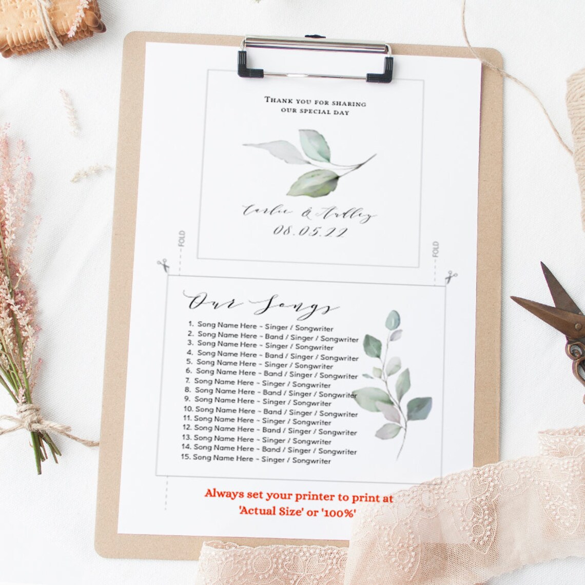 CD Cover Template Printable Cd Wedding Favors DIY Template - Etsy
