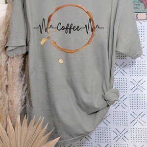 Mr. Coffee Unisex Garment-Dyed T-Shirt, Coffee Lover Gift, Casual Wear, Unique Graphic Tee, Perfect for Coffee Enthusiasts