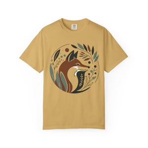 Fox Design Unisex T-Shirt: Eco-Friendly US Cotton Tee