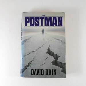 The Postman by David Brin: First Edition Hardback, 1985