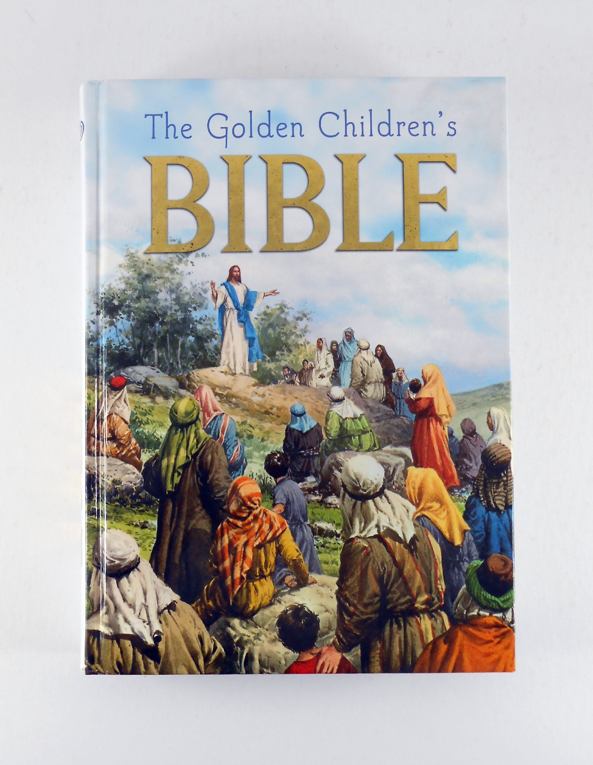 Vintage Golden Children's Bible: 1993 Illustrated Hardcover
