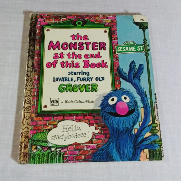 Little Golden Book 316 “The Monster at the End of This Book” 1972