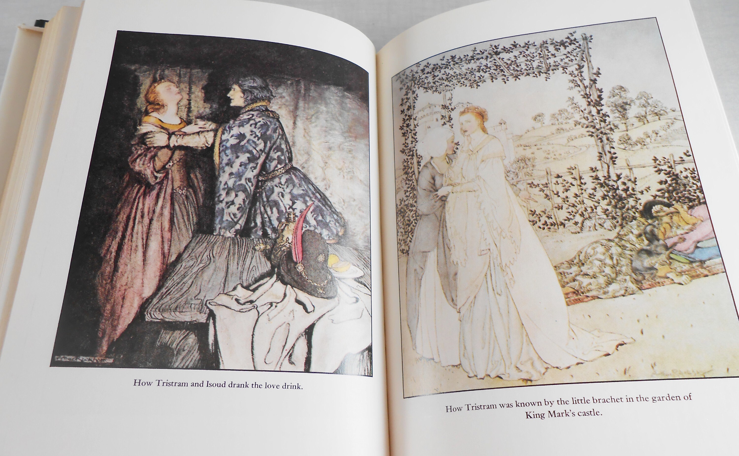Romance King Arthur, Knights Round Table, Arthur Rackham, Vintage Book ...
