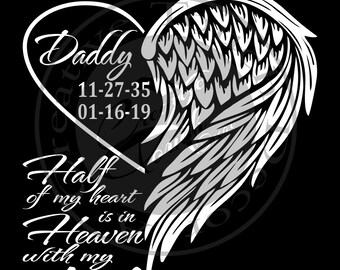 half wing half heart half wing half heart