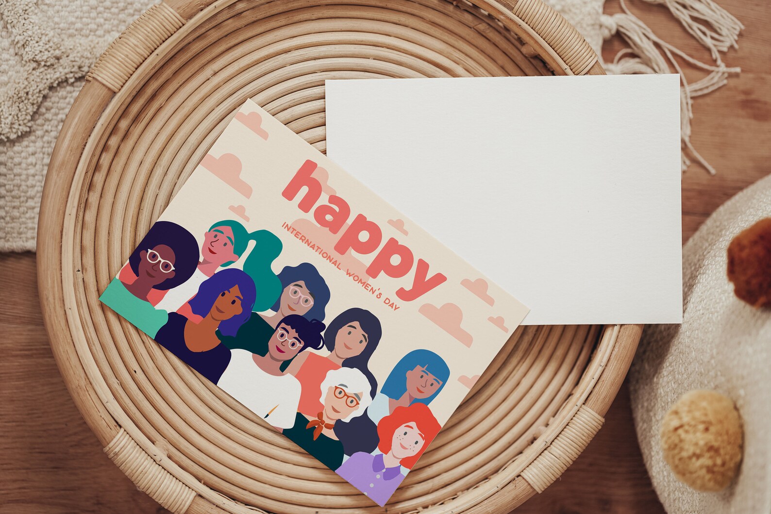 PRINTABLE International Women's Day Postcard - Direct Download - Group ...