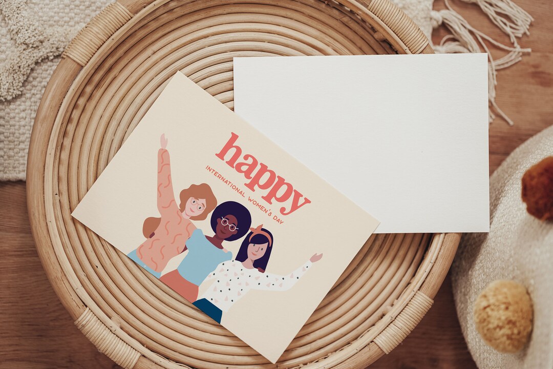 PRINTABLE International Women's Day Postcard - Direct Download - Etsy