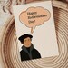 PRINTABLE Reformation Day Card 4x6 - Martin Luther Card, Church History ...