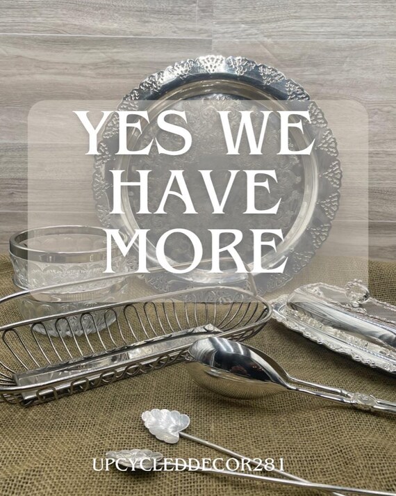 Antique 1900s Forbes Silver Plate Co. Quadruple Silver Oval Bread
