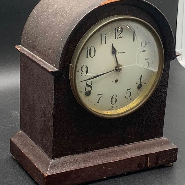 Antique (1920s) Seth Thomas Round Top Mantle Clock #89