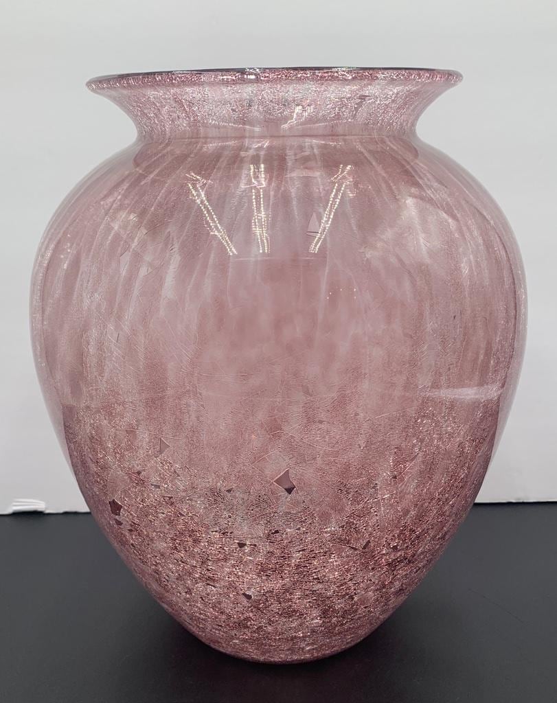 Pink Murano Vase - Etsy