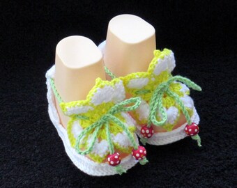 Crochet flower baby sandals,Crochet baby shoes,Crochet flower sandals, Crochet white flower,Crochet summer shoes