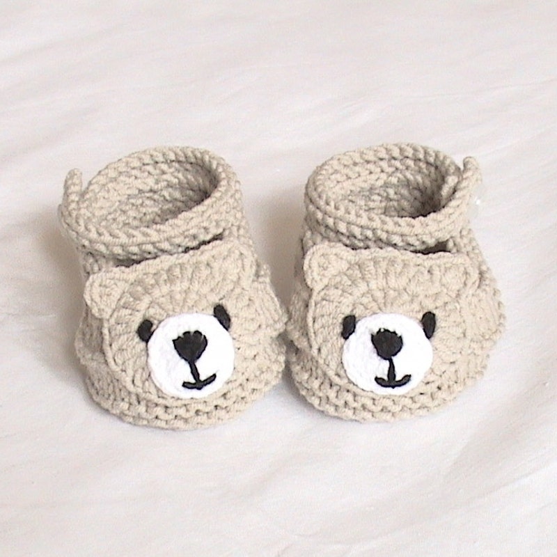 Knitted Baby Shoes - Etsy