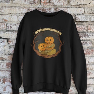 Sweat pottsfield citrouille, fête des récoltes d'automne, joli pull d'Halloween